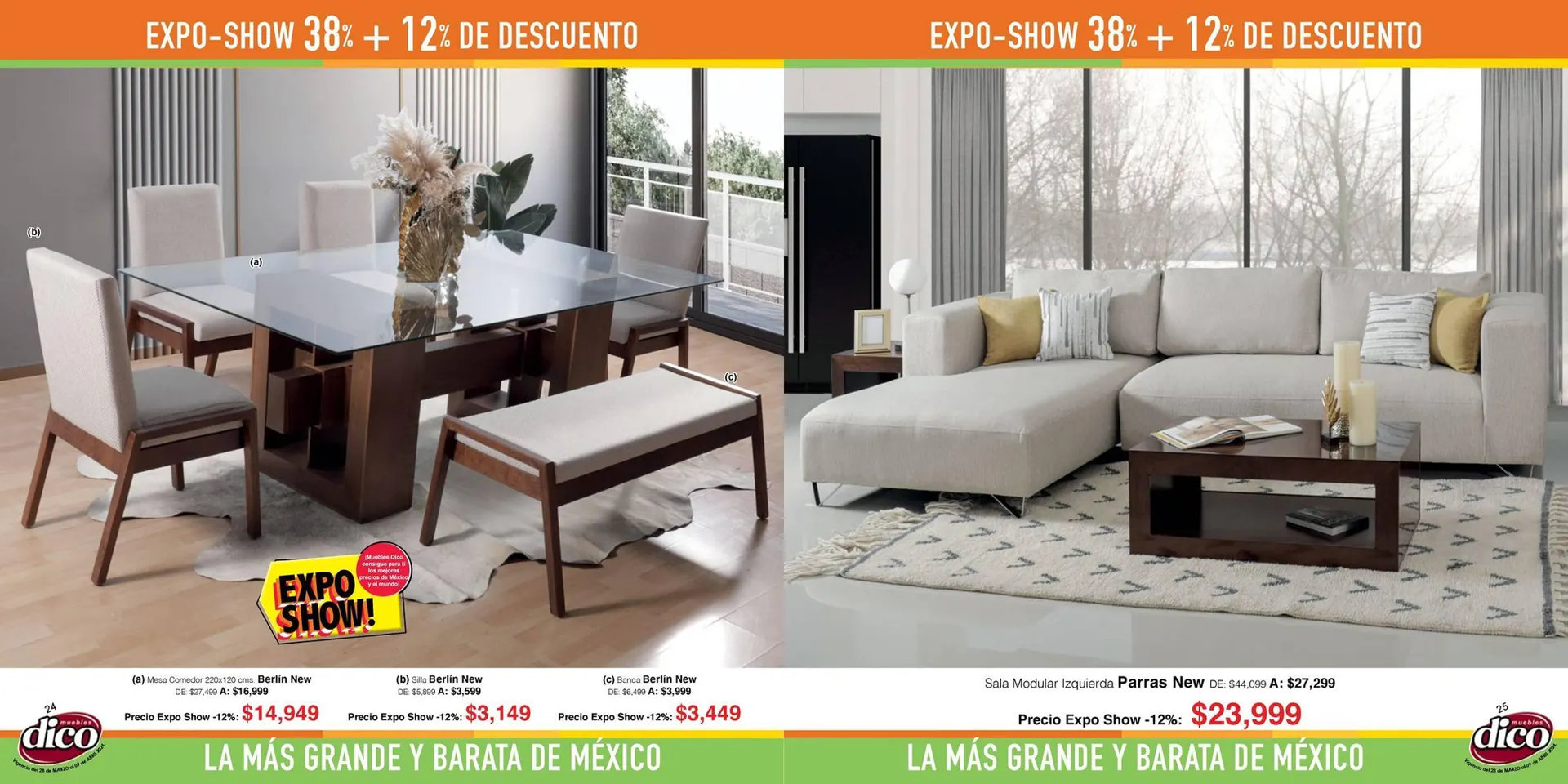 Catálogo de Catálogo Muebles Dico 29 de marzo al 9 de abril 2024 - Pagina 13