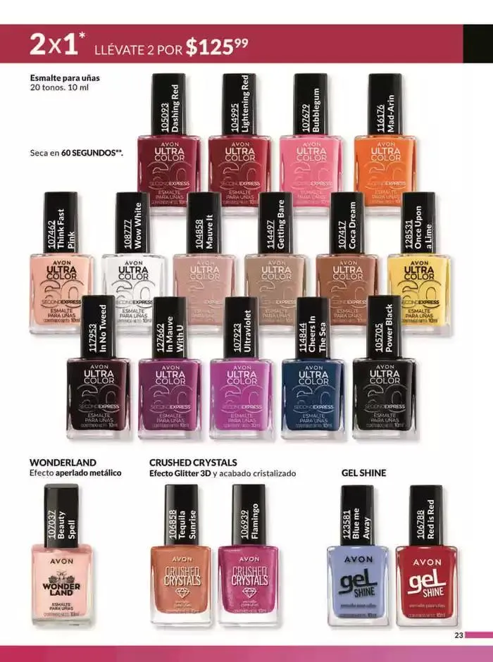Catálogo de Avon COSMÉTICOS C2 3 de enero al 3 de febrero 2025 - Pagina 23