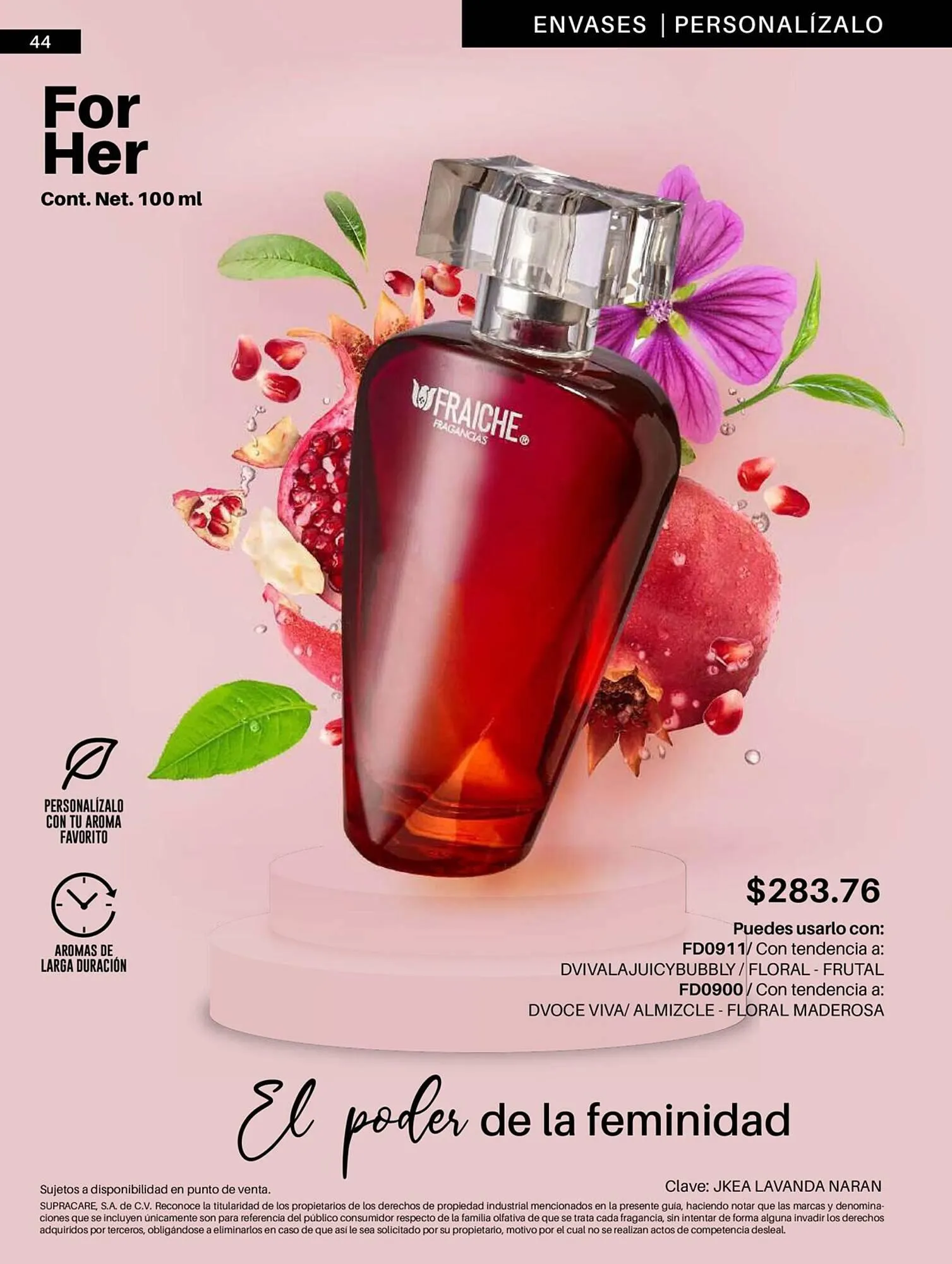 Catálogo de Catálogo Fraiche 6 de junio al 23 de septiembre 2023 - Pagina 44