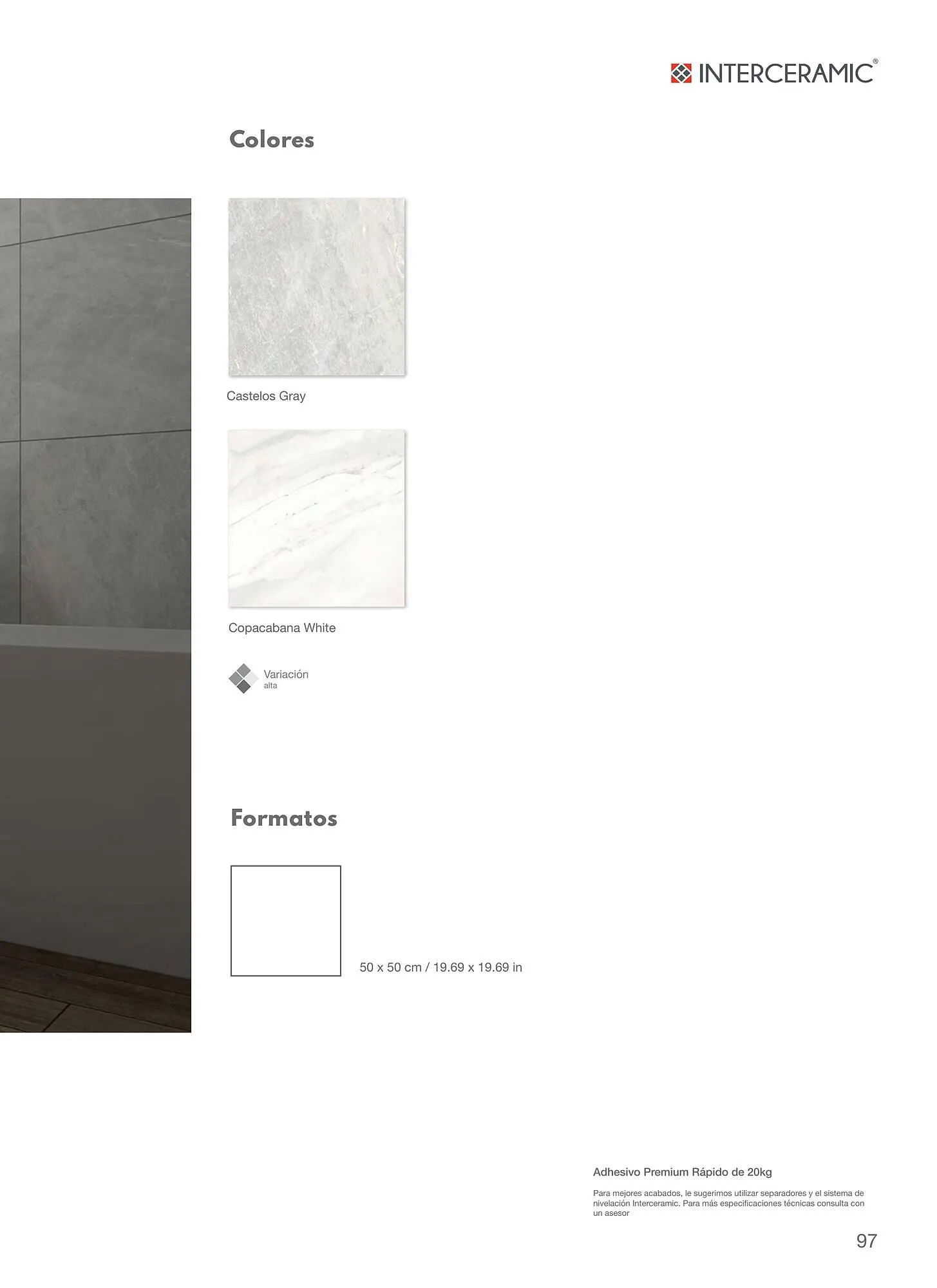 Catálogo de Catálogo Interceramic 12 de marzo al 31 de diciembre 2024 - Pagina 97