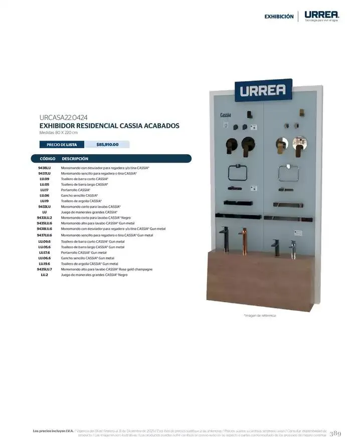 Catálogo de Catálogo Residencial 2025 28 de febrero al 28 de febrero 2026 - Pagina 395