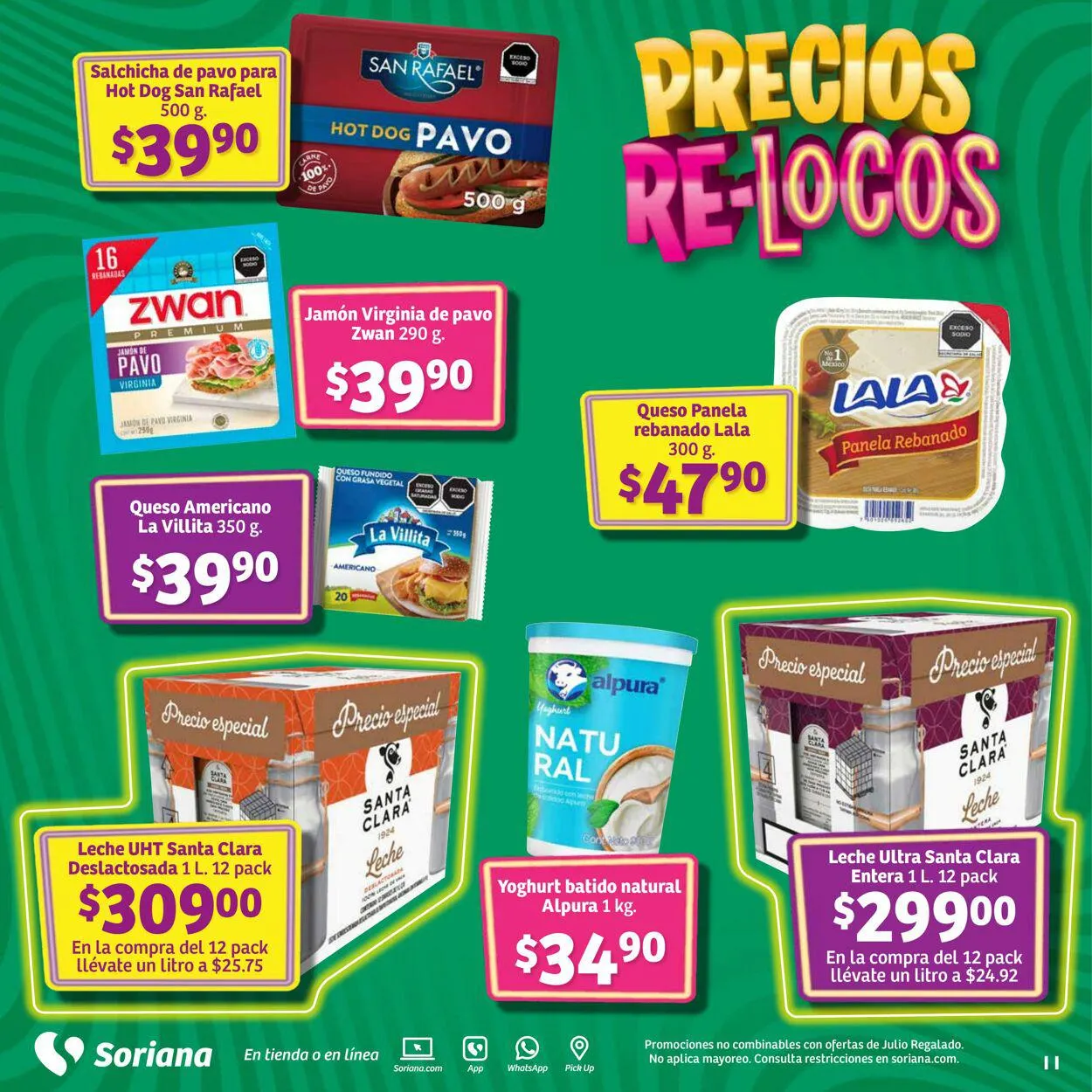 Catálogo de Soriana - Folleto Julio Regalado Super Nacional Oferta actual 20 de julio al 26 de julio 2023 - Pagina 11