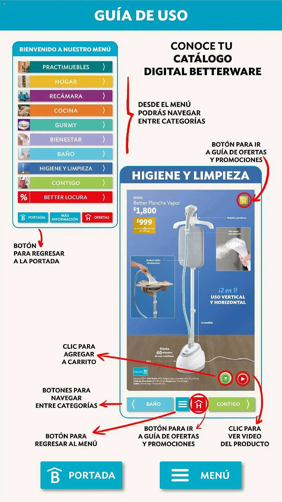 Catálogo de Catálogo BetterWare 3 de noviembre al 30 de noviembre 2025 - Pagina 122