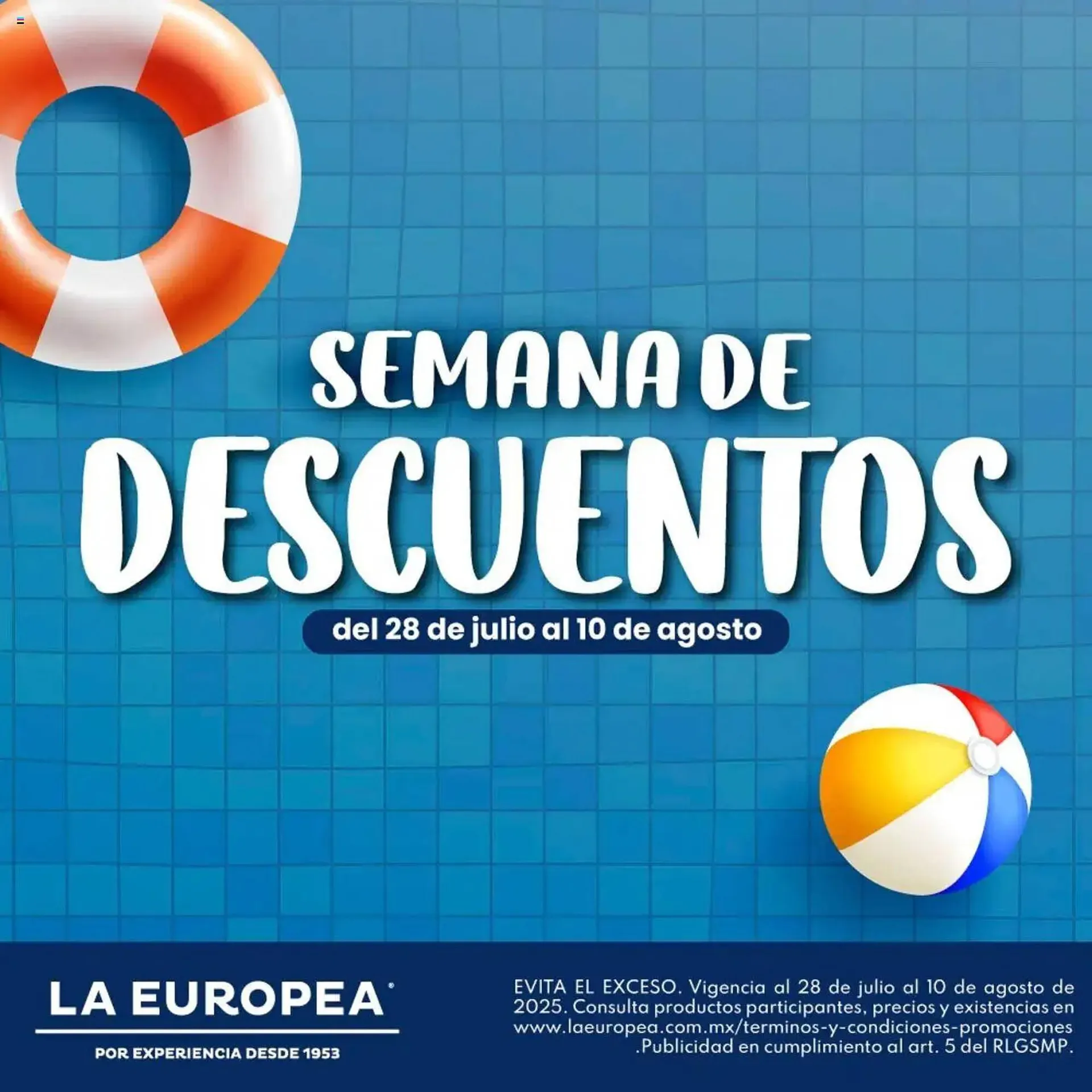 Catálogo de Catálogo La Europea 28 de julio al 11 de agosto 2025 - Pagina 1