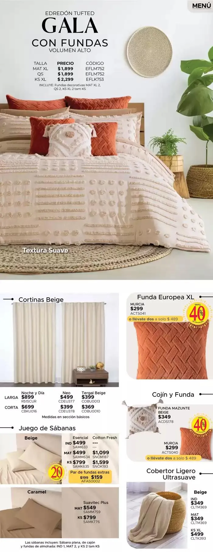 Catálogo de Ofertas Colchas Concord 4 de marzo al 31 de marzo 2025 - Pagina 5