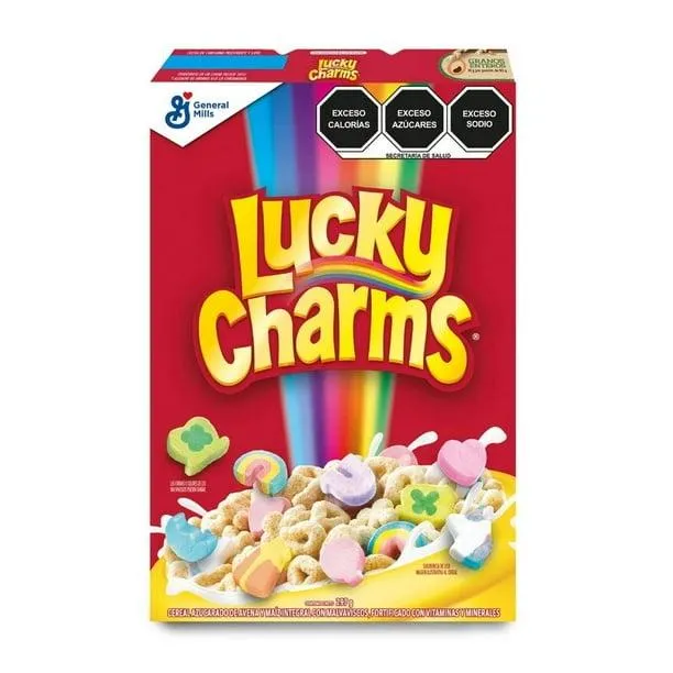 Cereal Nestlé Lucky Charms de avena con malvaviscos 297 g