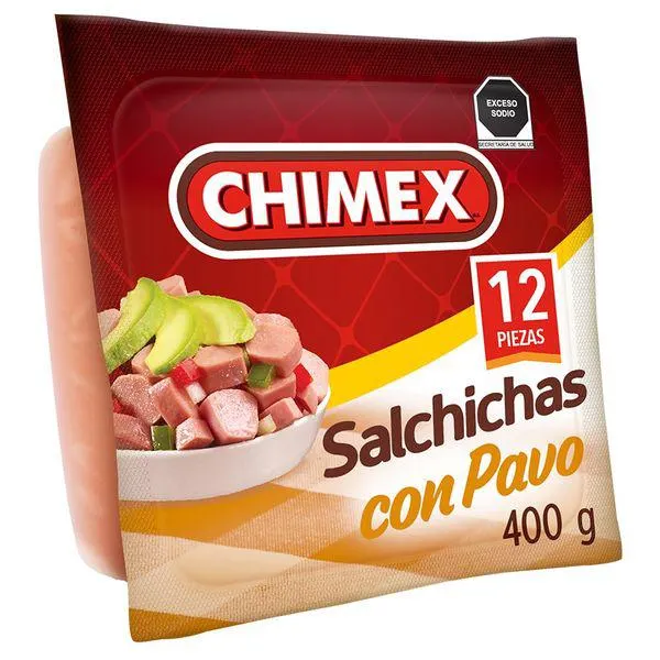 Salchicha CHIMEX pavo 400g