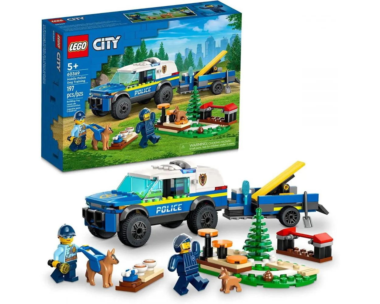 Lego City Mobile Police Dog Training 60369