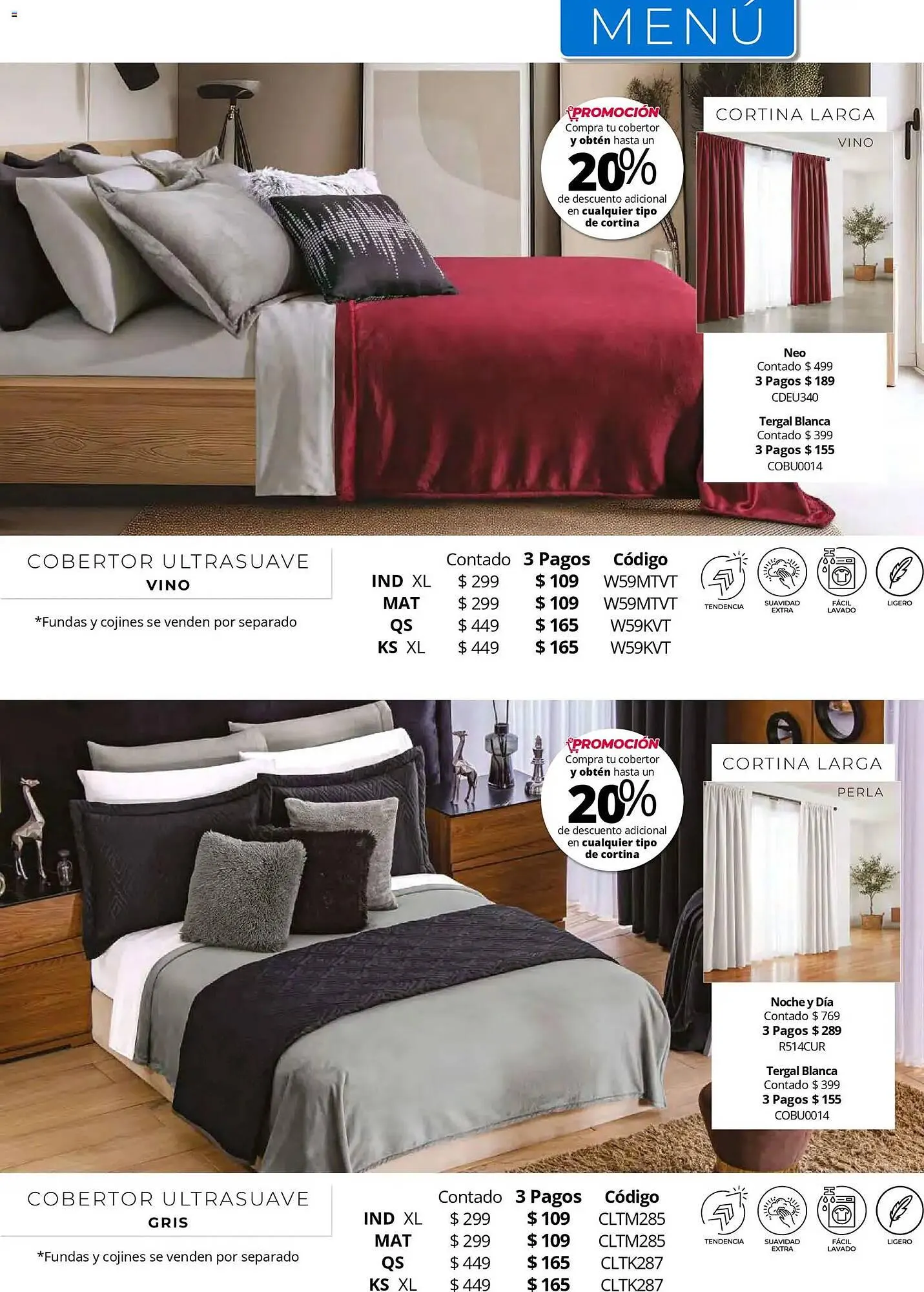 Catálogo de Catálogo Colchas Concord 1 de mayo al 1 de agosto 2026 - Pagina 270
