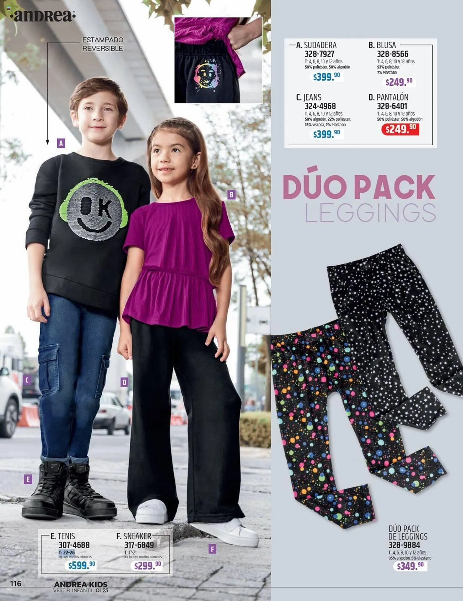 Catálogo de Catálogo Andrea 27 de agosto al 27 de enero 2024 - Pagina 116