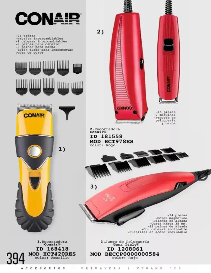 Catálogo de ACCESORIOS | PRI-VER | 2025 | 1E 1 de marzo al 30 de septiembre 2025 - Pagina 396
