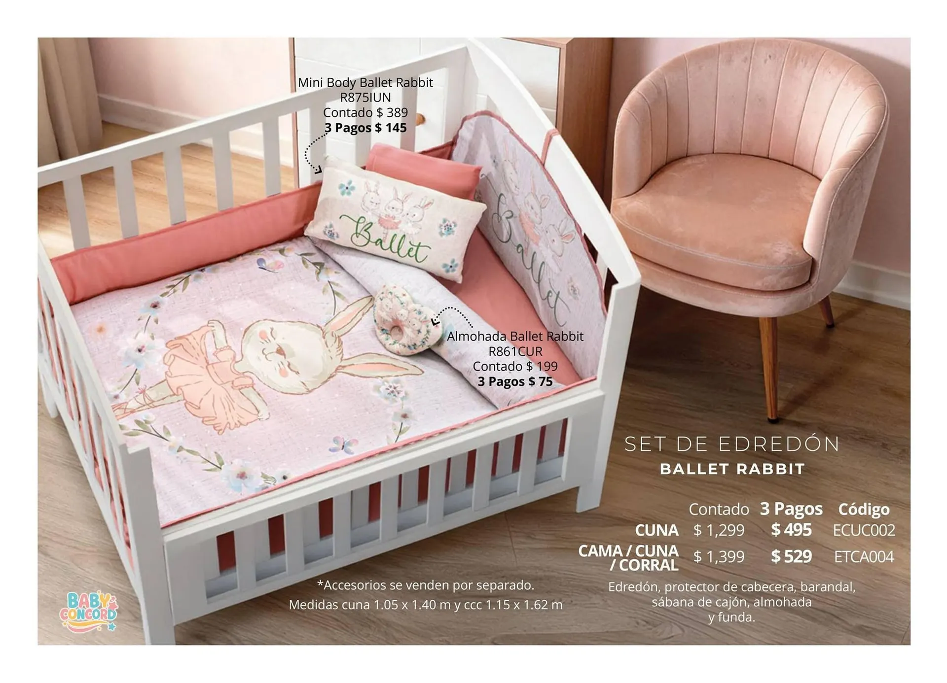 Catálogo de Catálogo Colchas Concord 1 de mayo al 31 de julio 2026 - Pagina 4