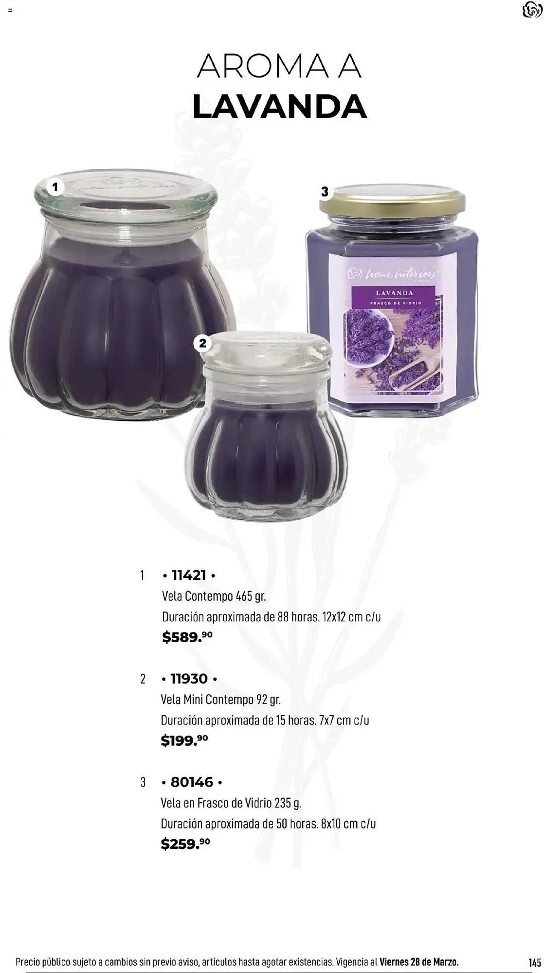 Catálogo de Catálogo Home Interiors 17 de febrero al 28 de marzo 2025 - Pagina 145