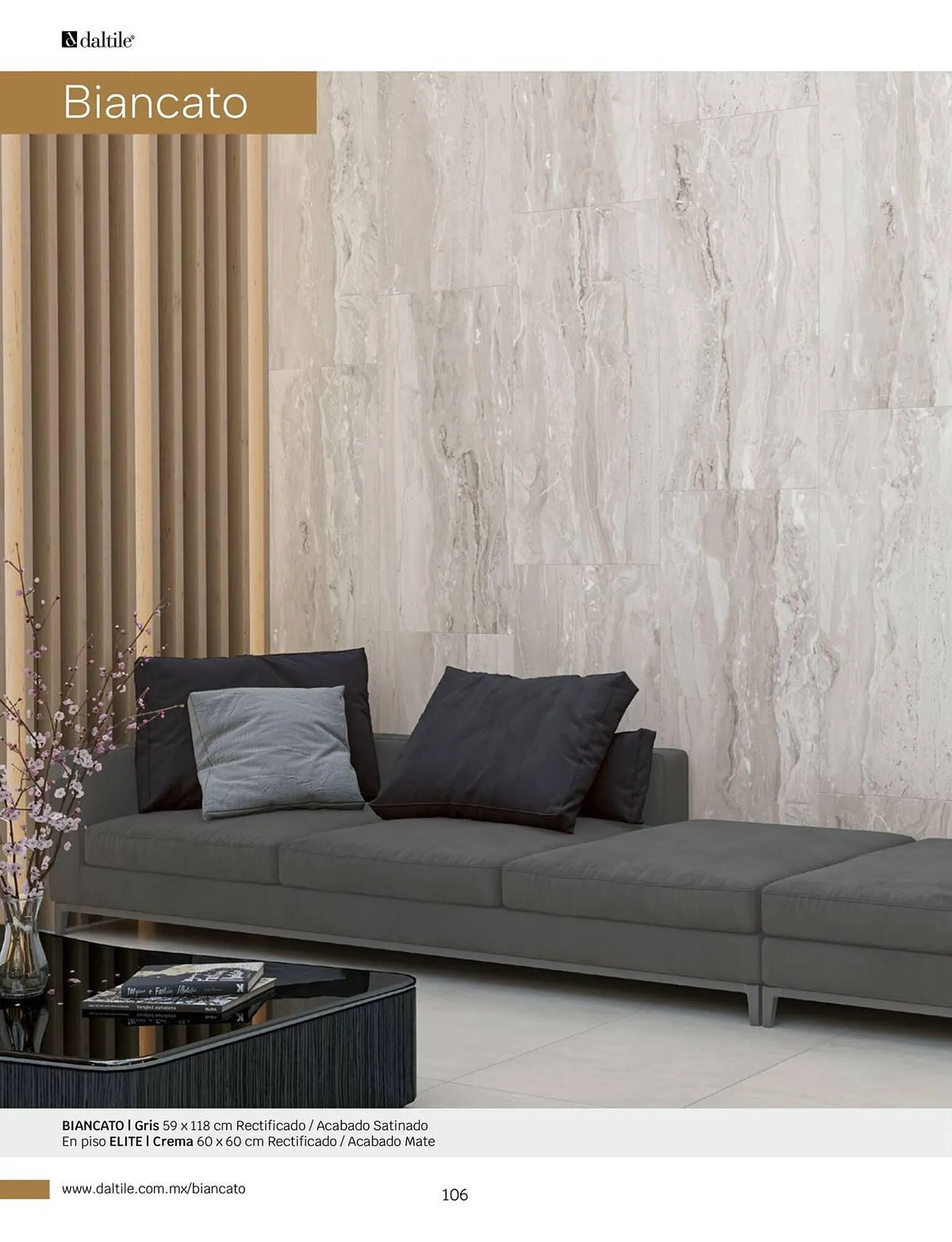 Catálogo de Catálogo Daltile 1 de enero al 31 de diciembre 2024 - Pagina 106