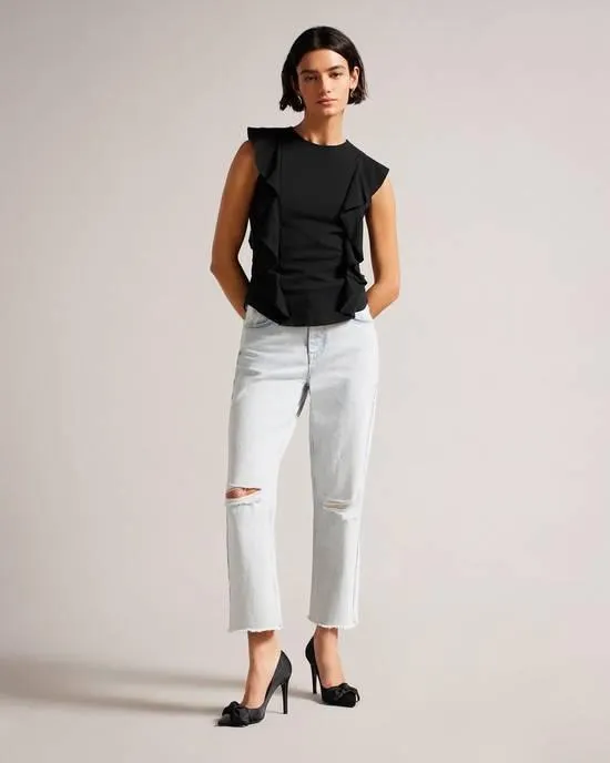 Chalecos Ted Baker Kathley Mujer Negros | MX-02653