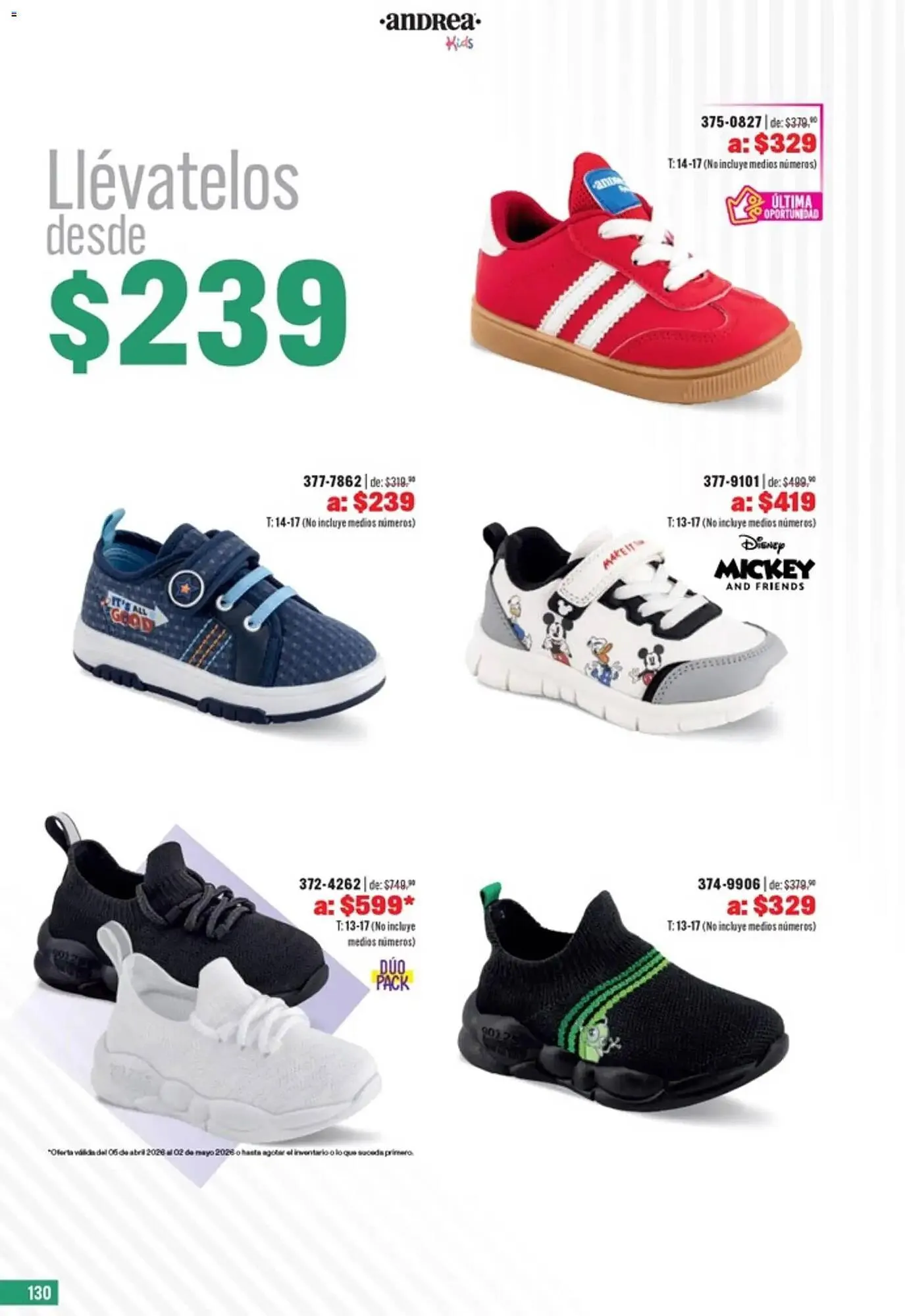 Catálogo de Catálogo Andrea 5 de abril al 2 de mayo 2026 - Pagina 130