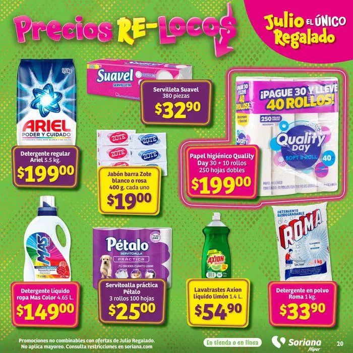 Catálogo de Julio Regalado Híper 7 de junio al 12 de junio 2024 - Pagina 20