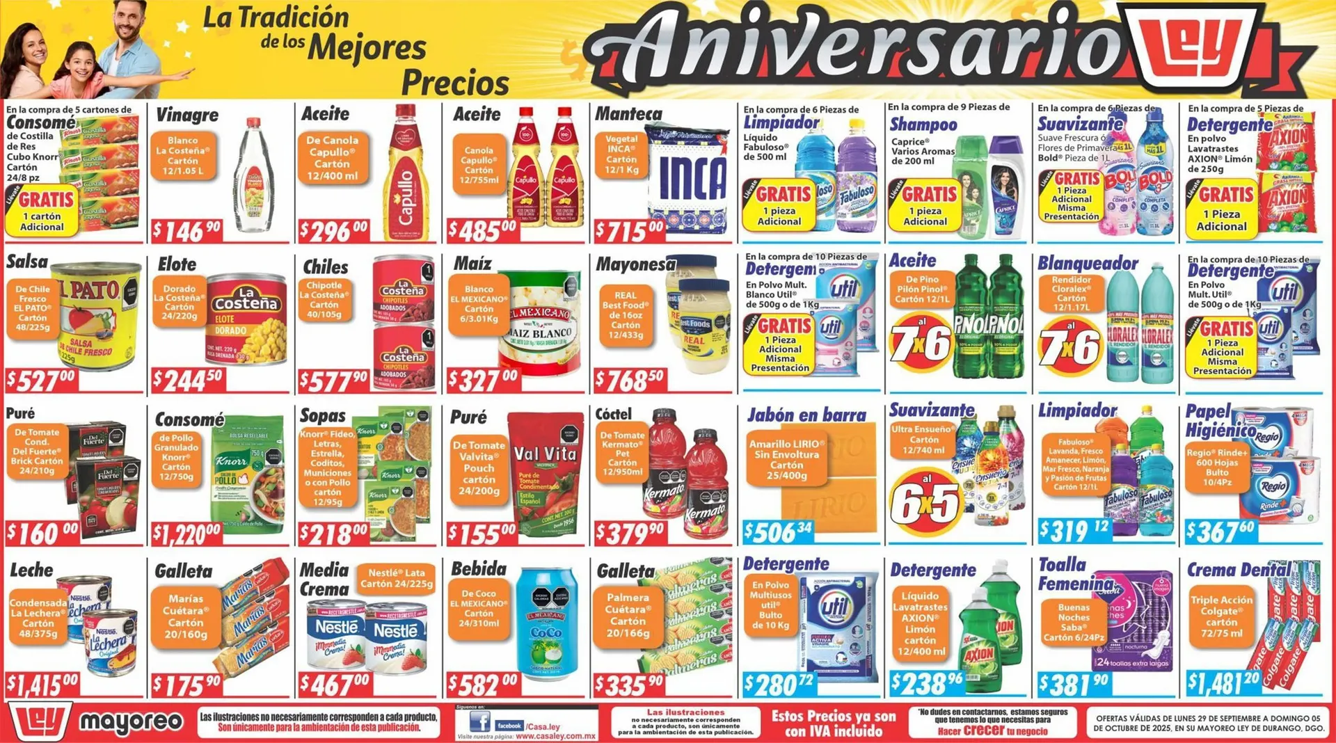 Catálogo de Folleto Casa Ley 29 de septiembre al 5 de octubre 2025 - Pagina 3