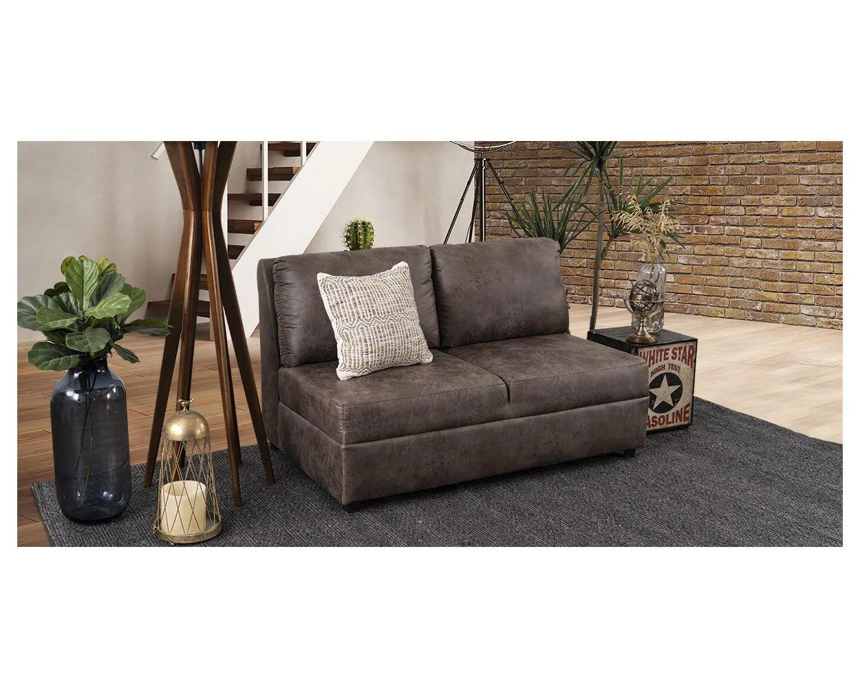 Sofá 2 Plazas Gea Montana Café