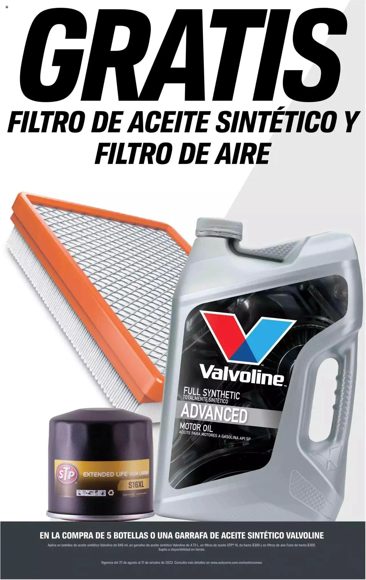 Catálogo de AutoZone catálogo 22 de octubre al 28 de octubre 2023 - Pagina 1