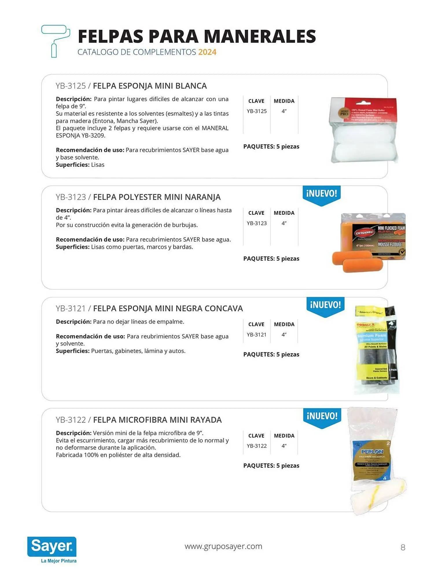 Catálogo de Catálogo Sayer 3 de enero al 31 de diciembre 2024 - Pagina 8