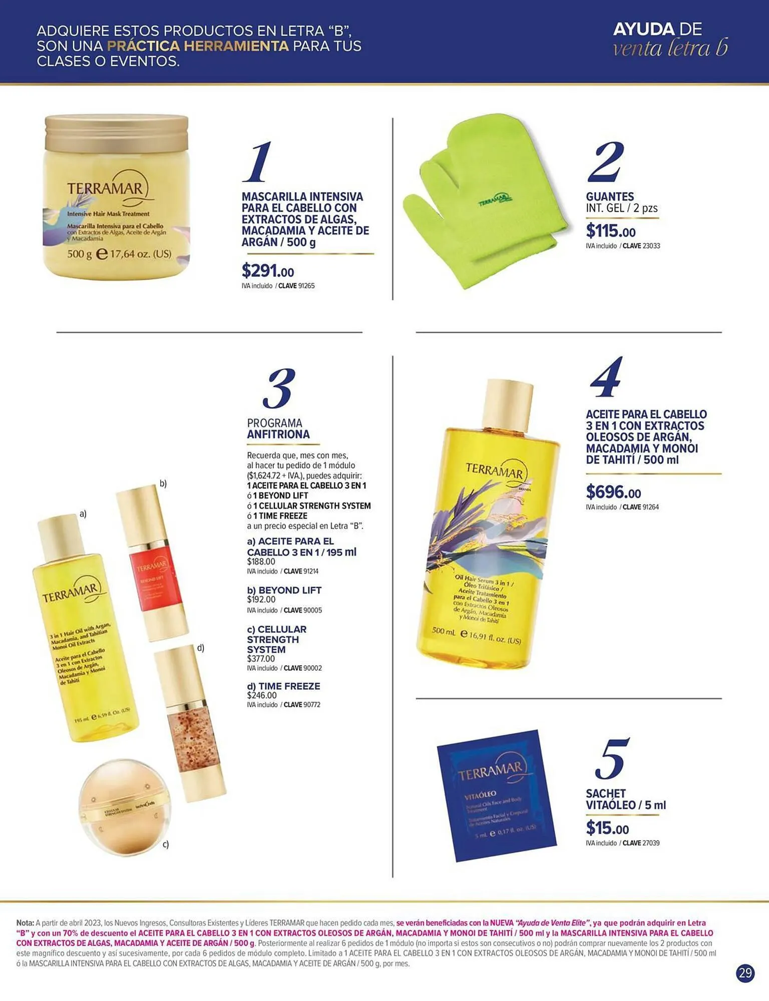 Catálogo de Catálogo Terramar Brands 3 de octubre al 31 de octubre 2023 - Pagina 29