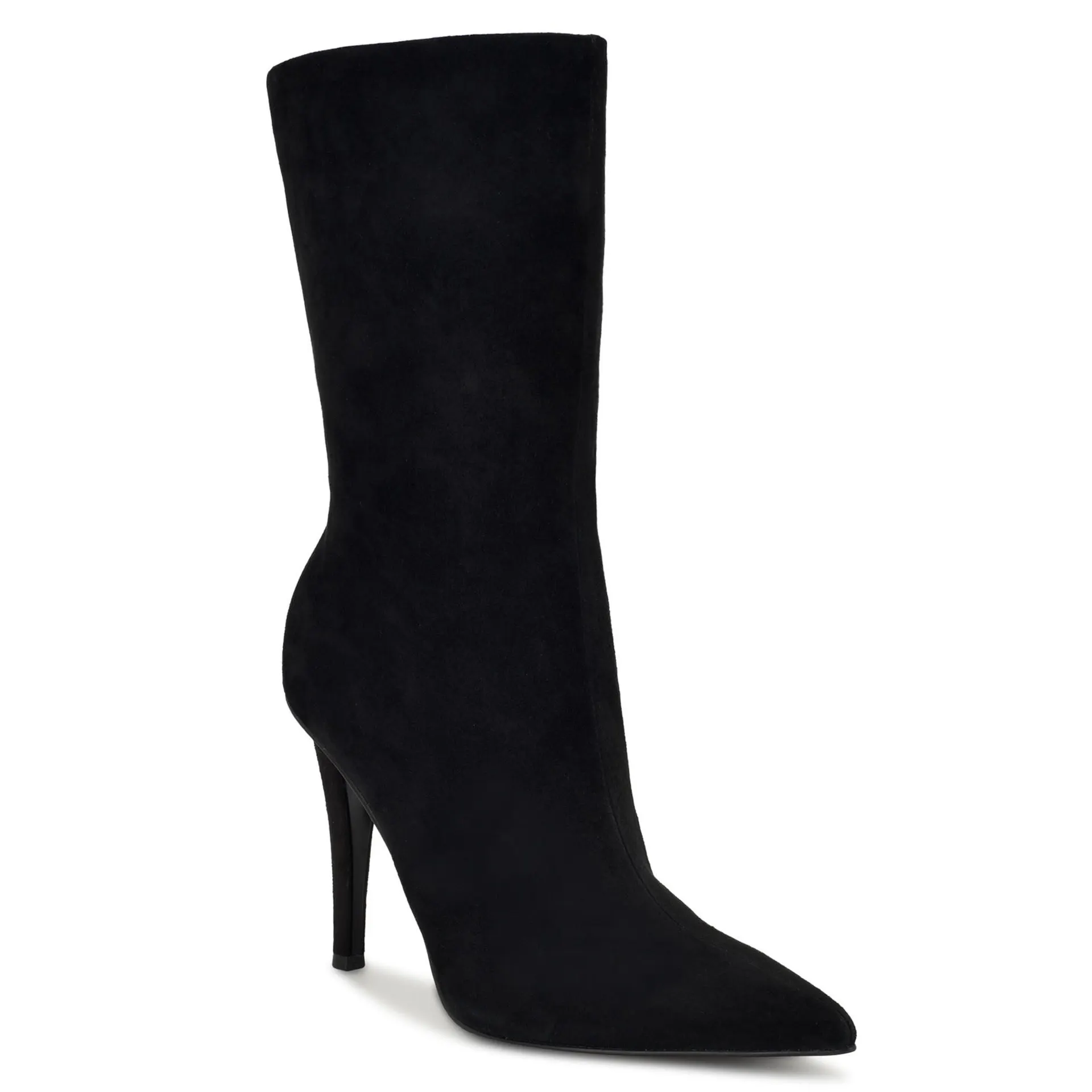 Nine West Frenchi Piel Acabado Gamuza Negro