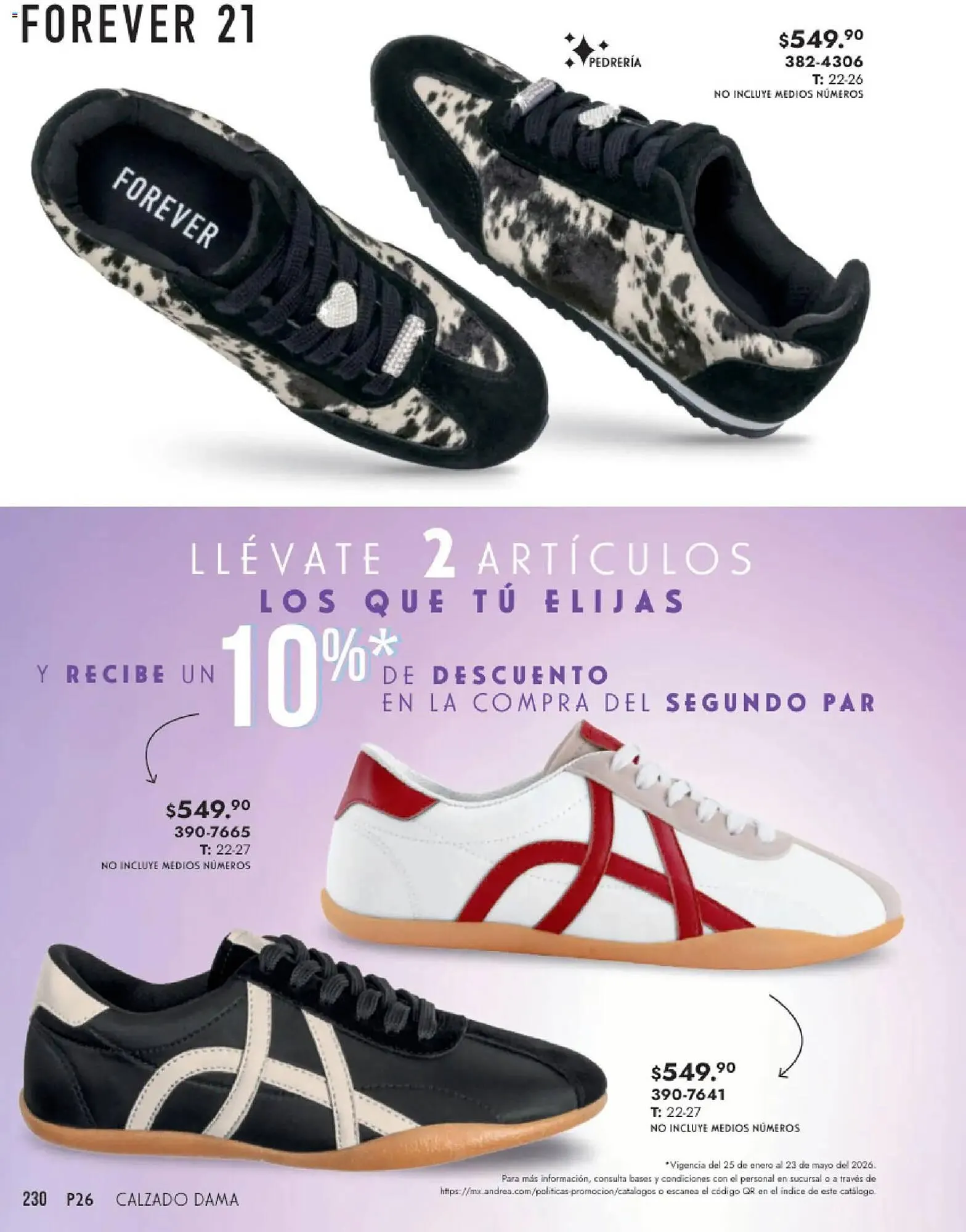 Catálogo de Catálogo Andrea 25 de enero al 24 de mayo 2026 - Pagina 230