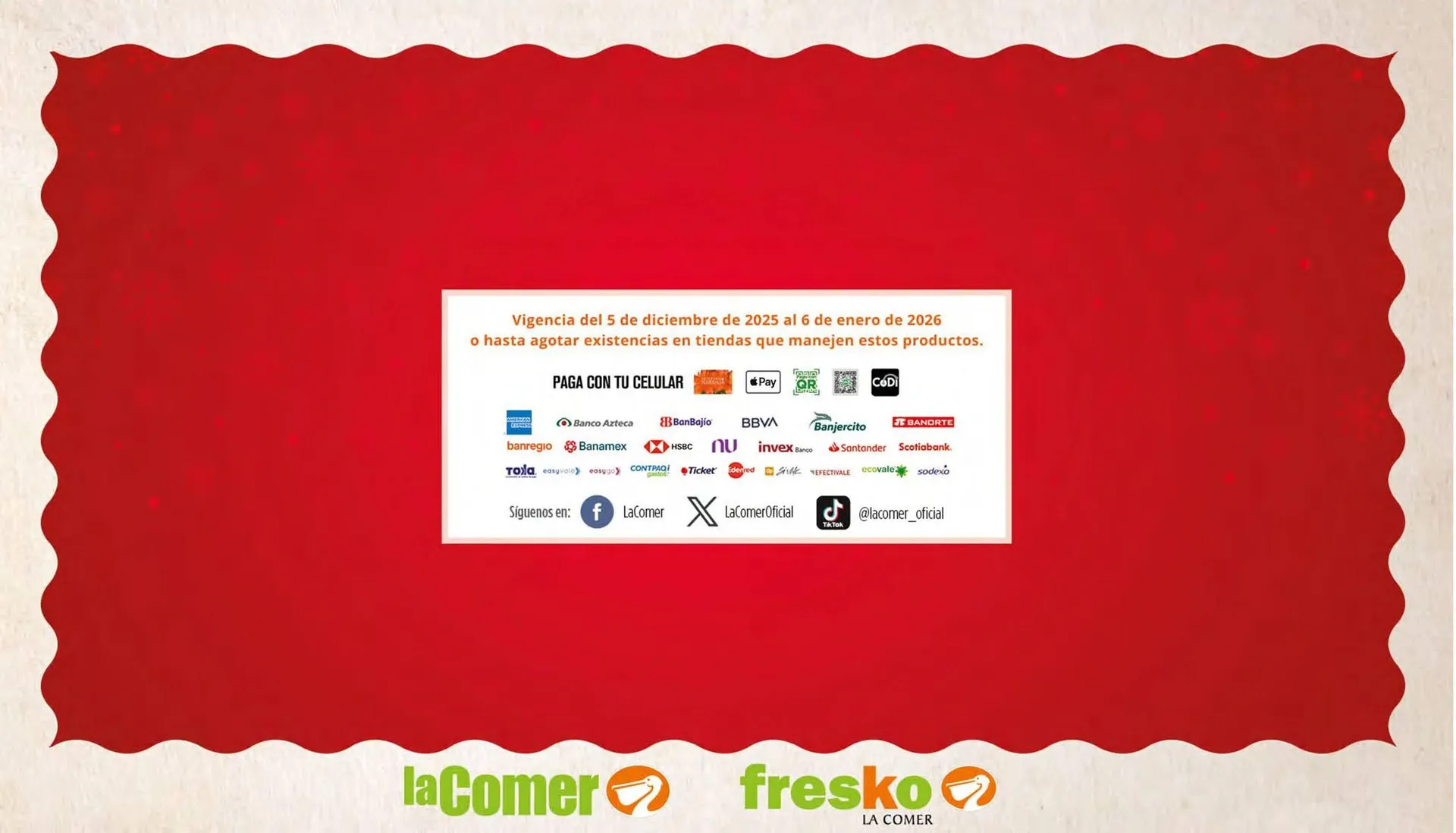 Catálogo de Folleto La Comer 5 de diciembre al 6 de enero 2026 - Pagina 22