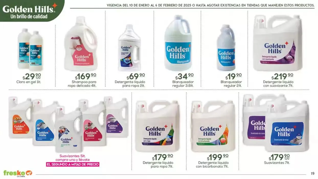 Catálogo de Limpieza - Fresko 10 de enero al 6 de febrero 2025 - Pagina 19