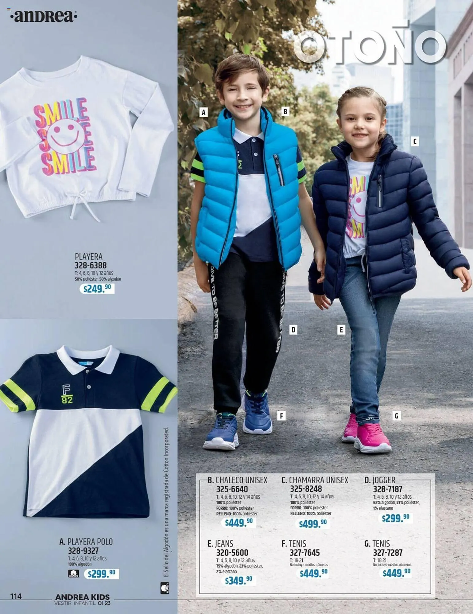 Catálogo de Catálogo Andrea 27 de agosto al 27 de enero 2024 - Pagina 114