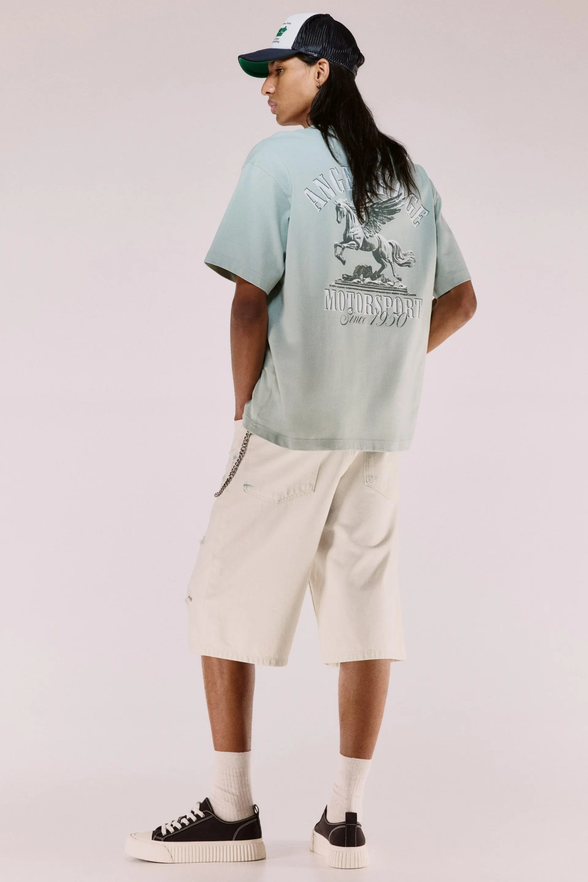 Playera Loose Fit con diseño