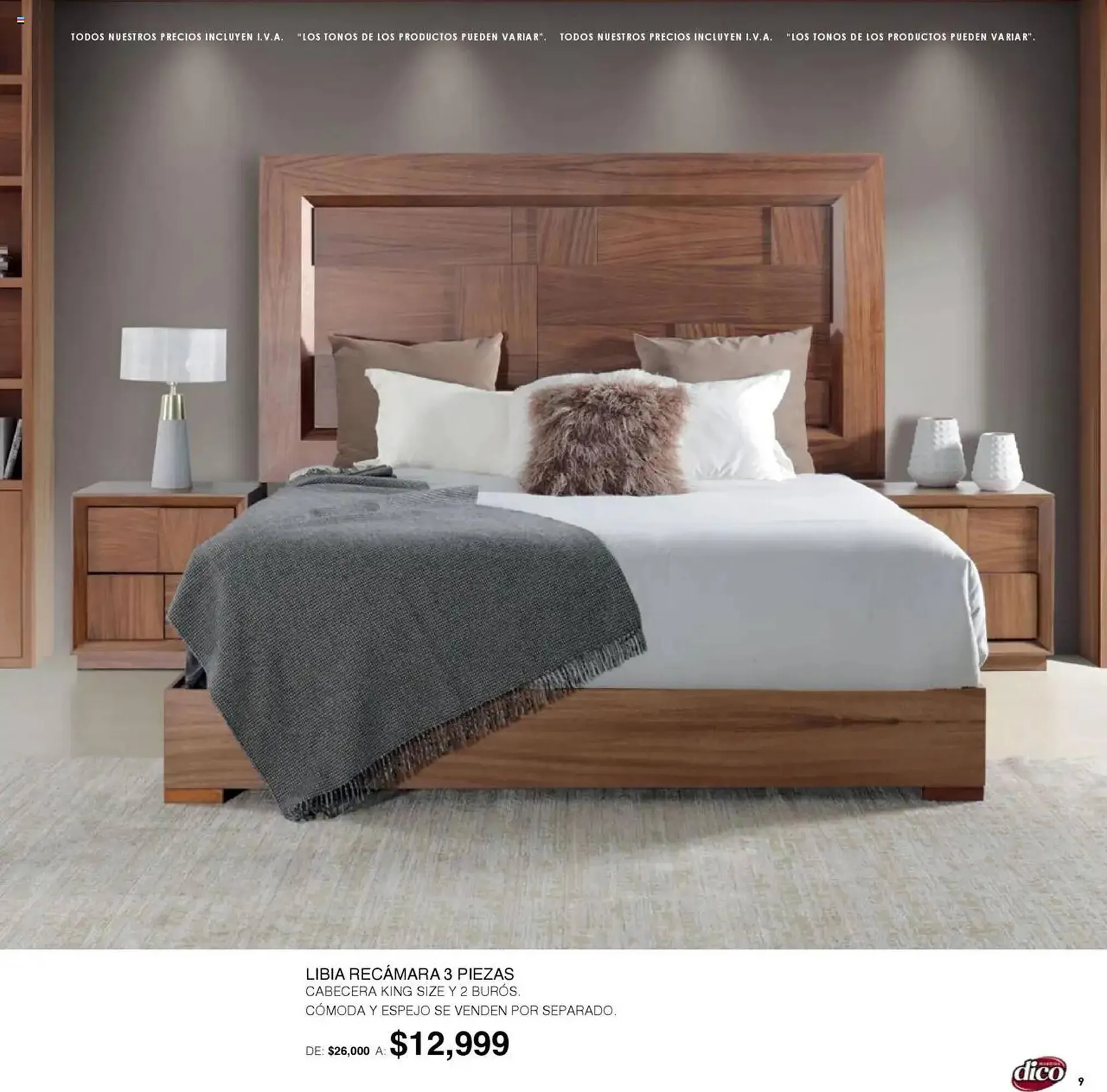Catálogo de Catálogo Muebles Dico 1 de julio al 1 de agosto 2025 - Pagina 9