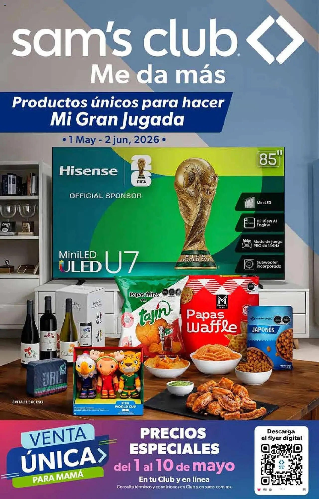 Catálogo de Catálogo Sam's Club 1 de mayo al 3 de junio 2026 - Pagina 1
