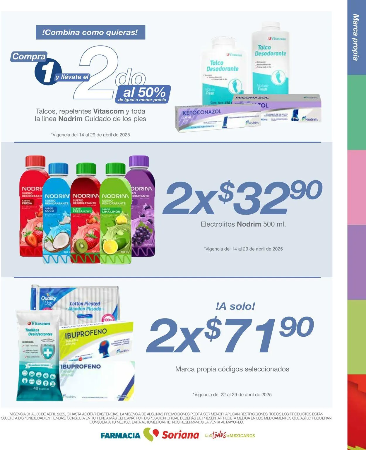 Catálogo de Soriana - Folleto Farmacia Abril Híper Nacional Oferta actual 1 de abril al 30 de abril 2025 - Pagina 16