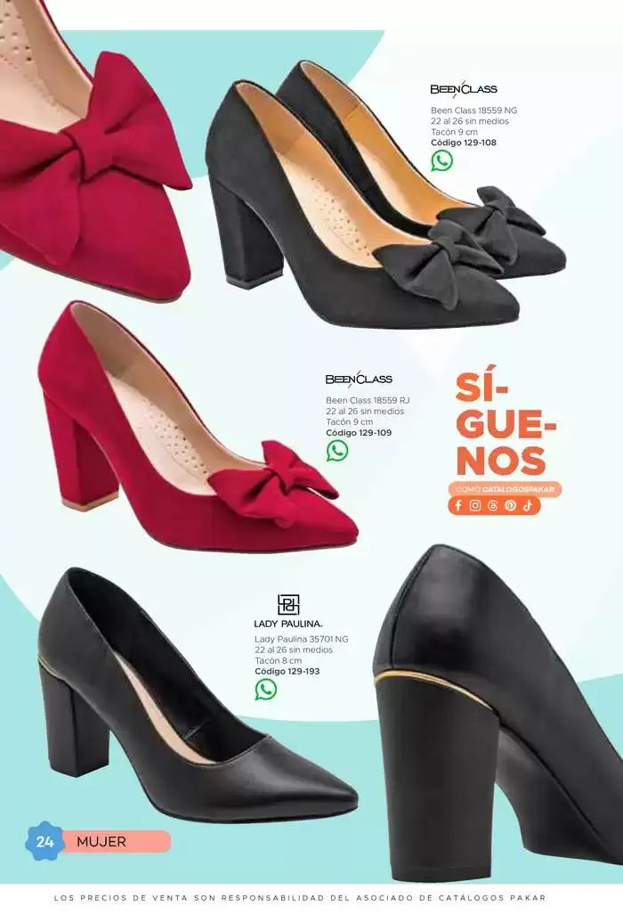 Catálogo de Pakar Mujer 31 de enero al 31 de agosto 2025 - Pagina 24