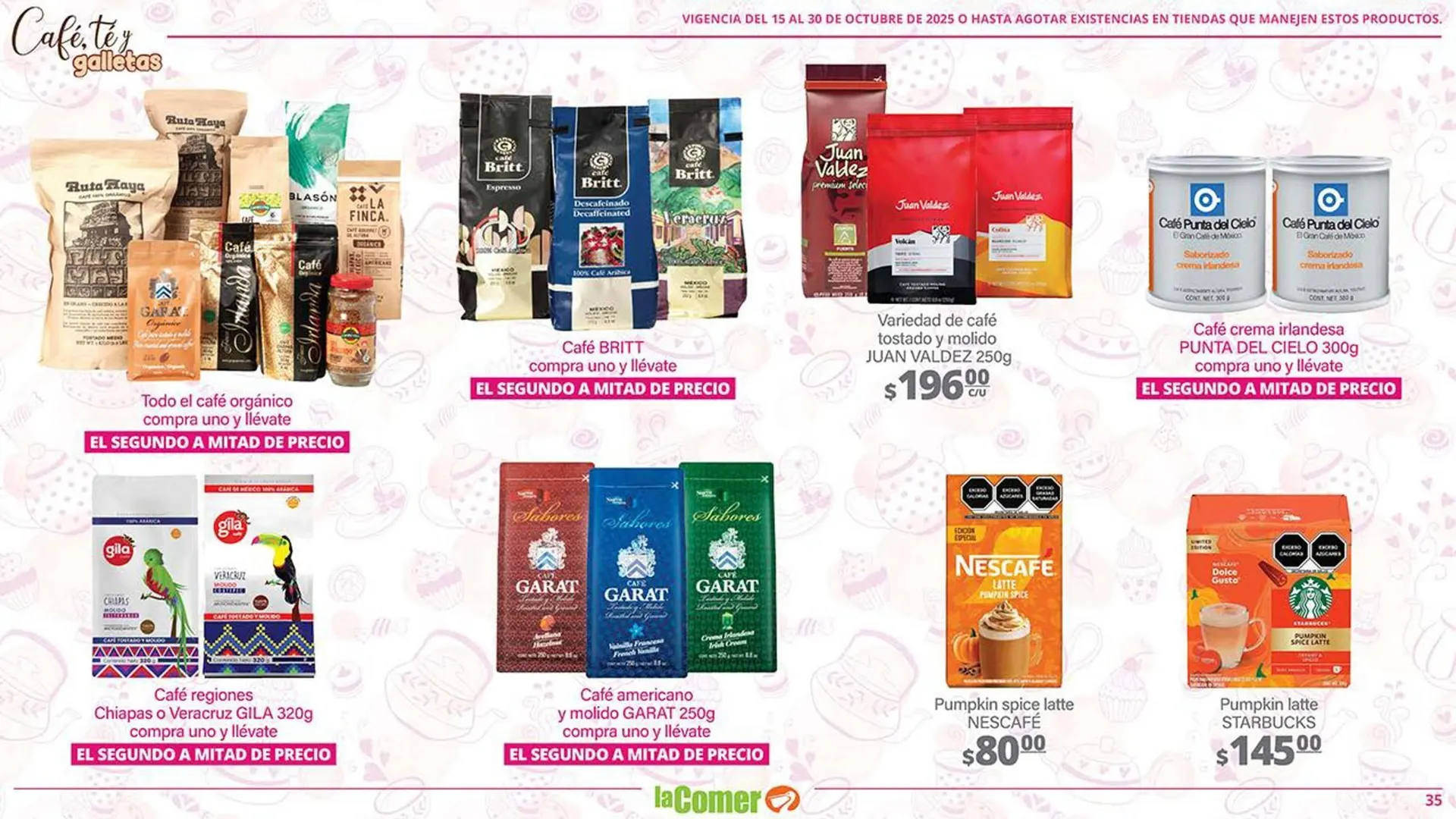 Catálogo de Folleto La Comer 15 de octubre al 30 de octubre 2025 - Pagina 35