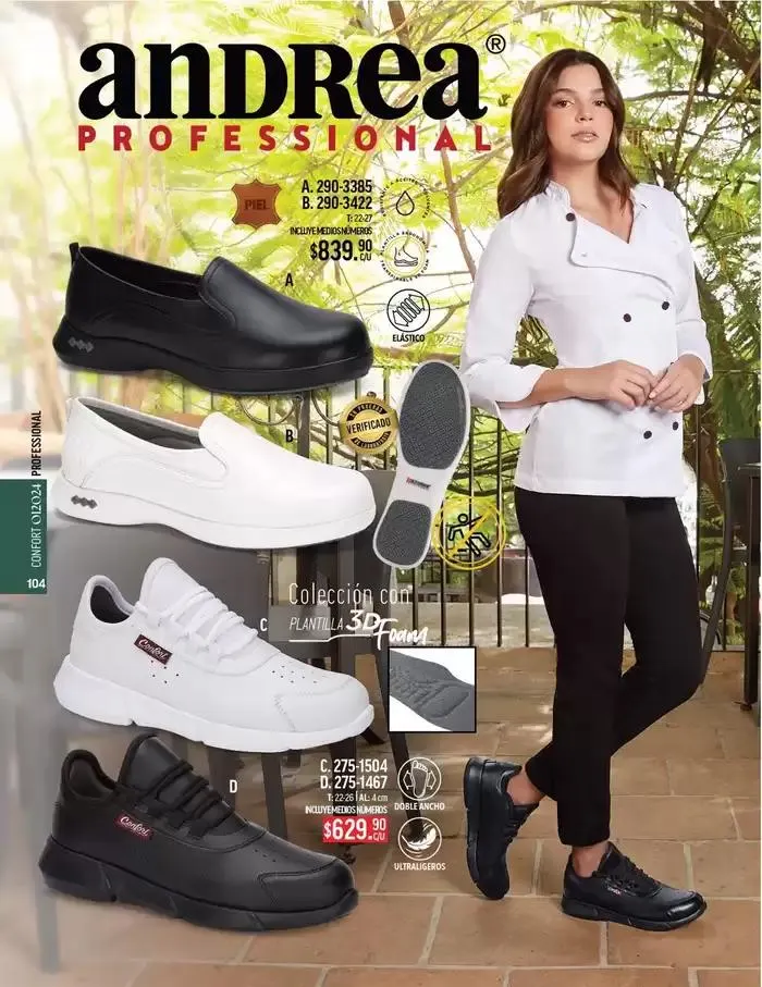 Catálogo de ANDREA - CALZADO CONFORT 26 de agosto al 25 de enero 2025 - Pagina 90