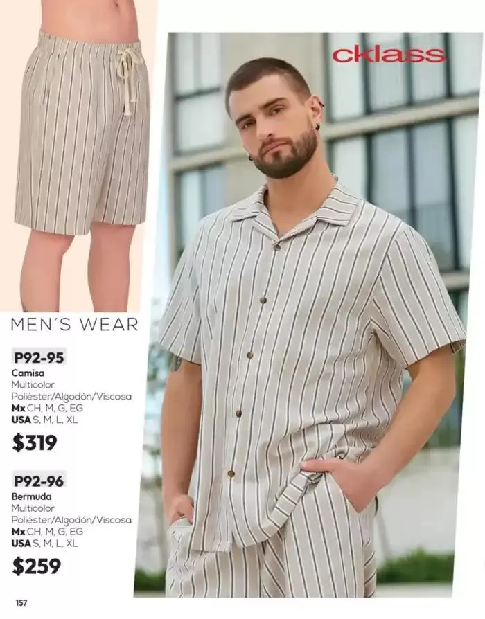 Catálogo de Catálogo Cklass Ropa Complemento de Verano 2025 México 1 de marzo al 30 de septiembre 2025 - Pagina 160