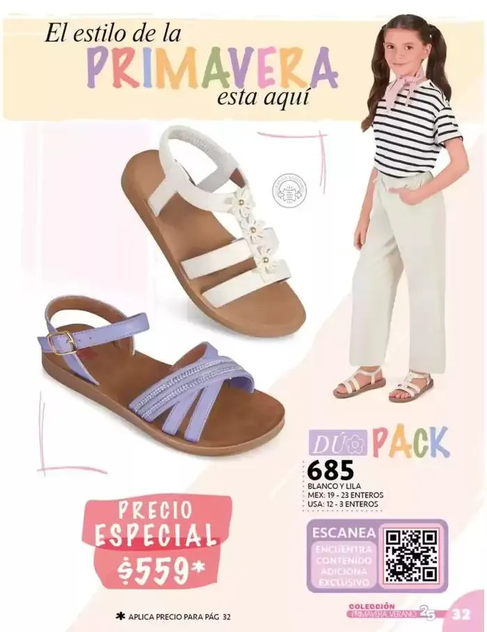 Catálogo de Catálogo Cklass Kids Niñas Primavera Verano 2025 México 8 de enero al 30 de junio 2025 - Pagina 27