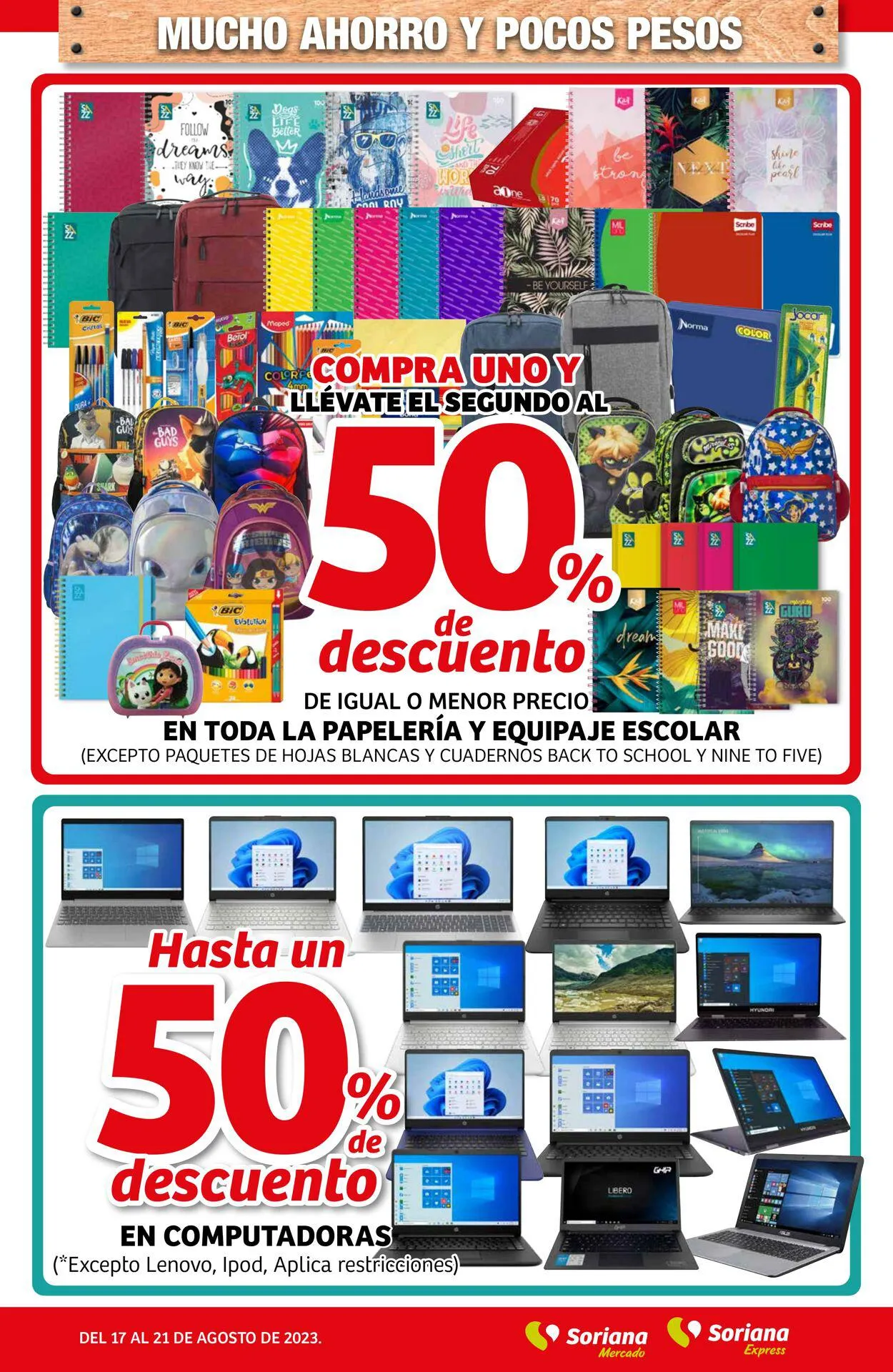 Catálogo de Soriana - El más barato de los precios bajos Oferta actual 17 de agosto al 22 de agosto 2023 - Pagina 7