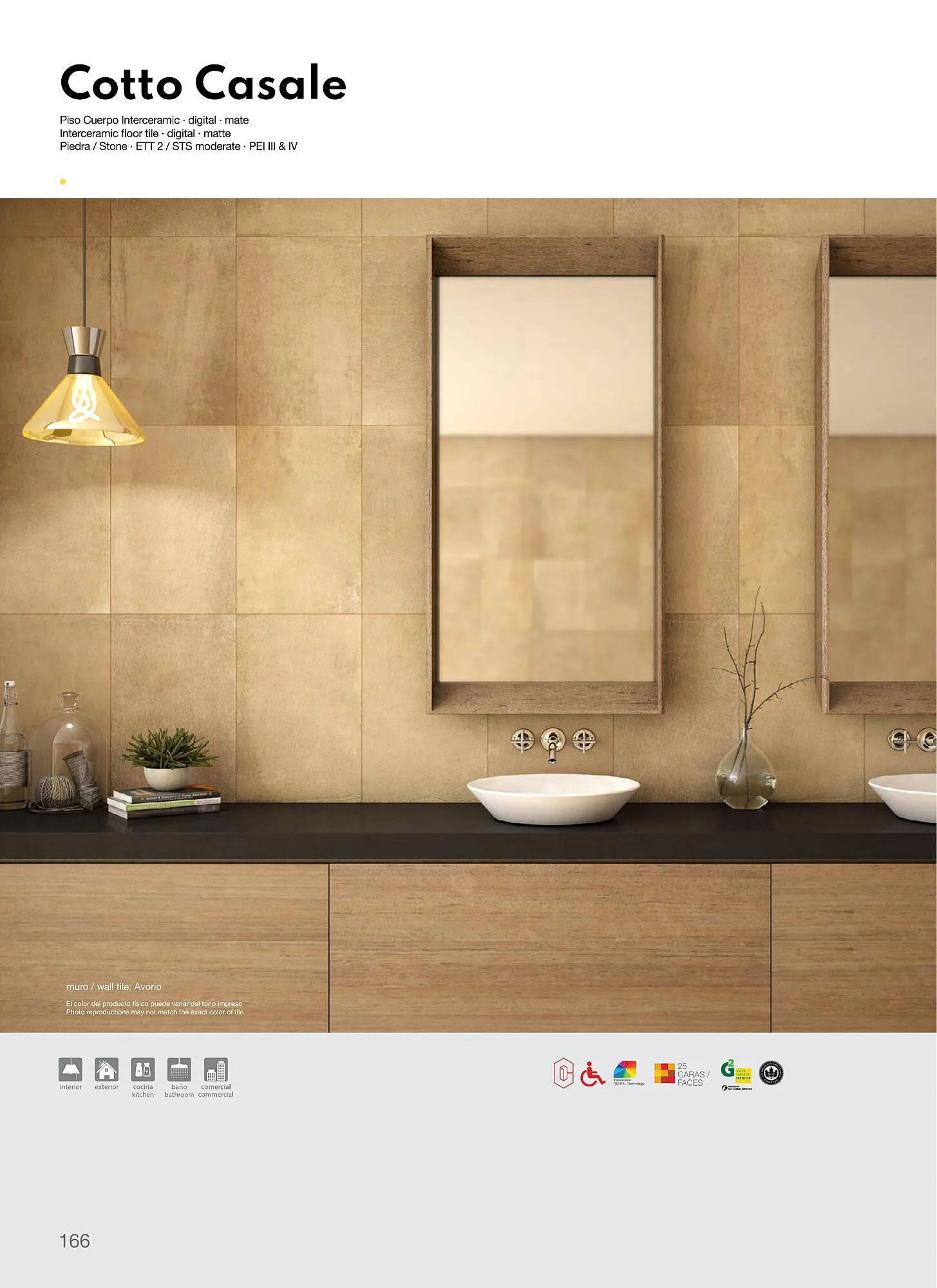 Catálogo de Catálogo Interceramic 12 de marzo al 31 de diciembre 2024 - Pagina 166