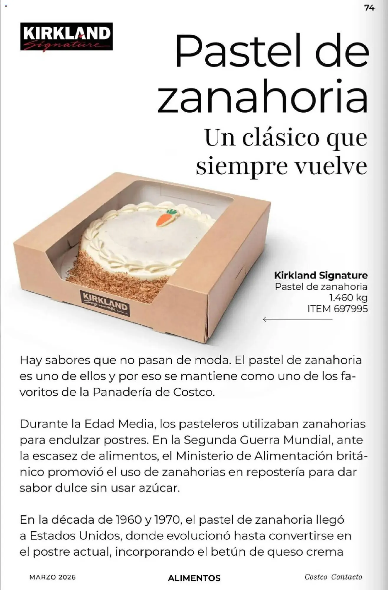 Catálogo de Catálogo Costco 1 de marzo al 1 de abril 2026 - Pagina 74