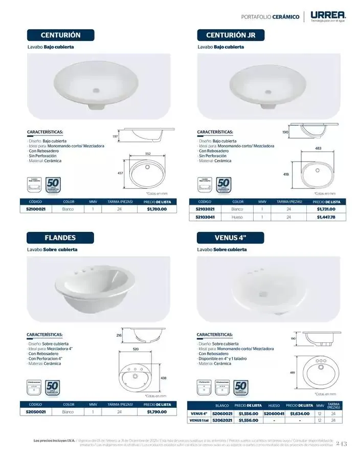Catálogo de Catálogo Residencial 2025 28 de febrero al 28 de febrero 2026 - Pagina 249