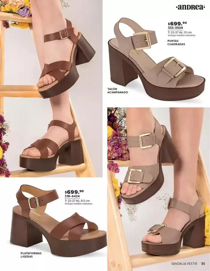 Catálogo de ANDREA | CALZADO DAMA 26 de enero al 24 de mayo 2025 - Pagina 35
