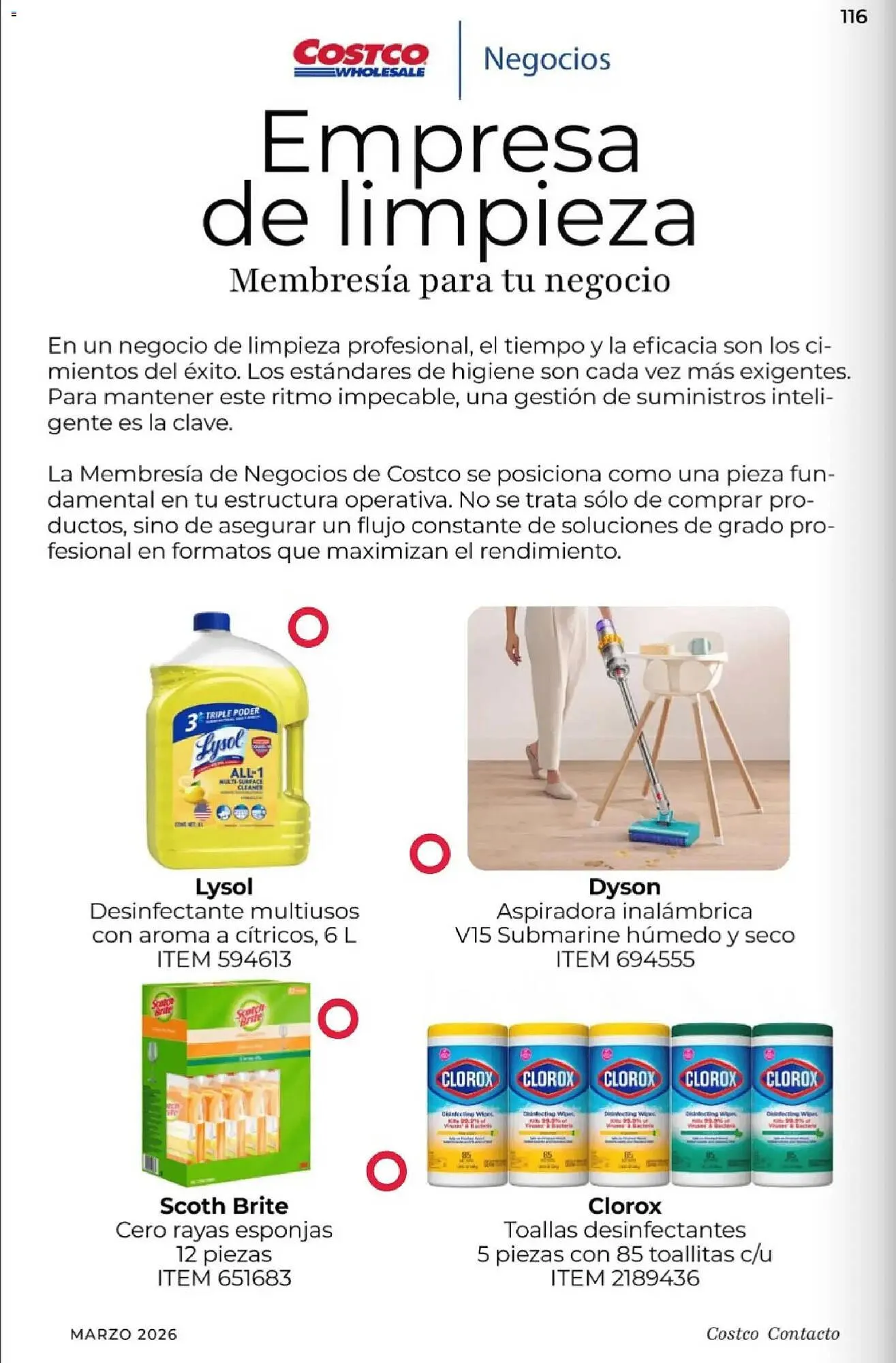 Catálogo de Catálogo Costco 1 de marzo al 1 de abril 2026 - Pagina 116