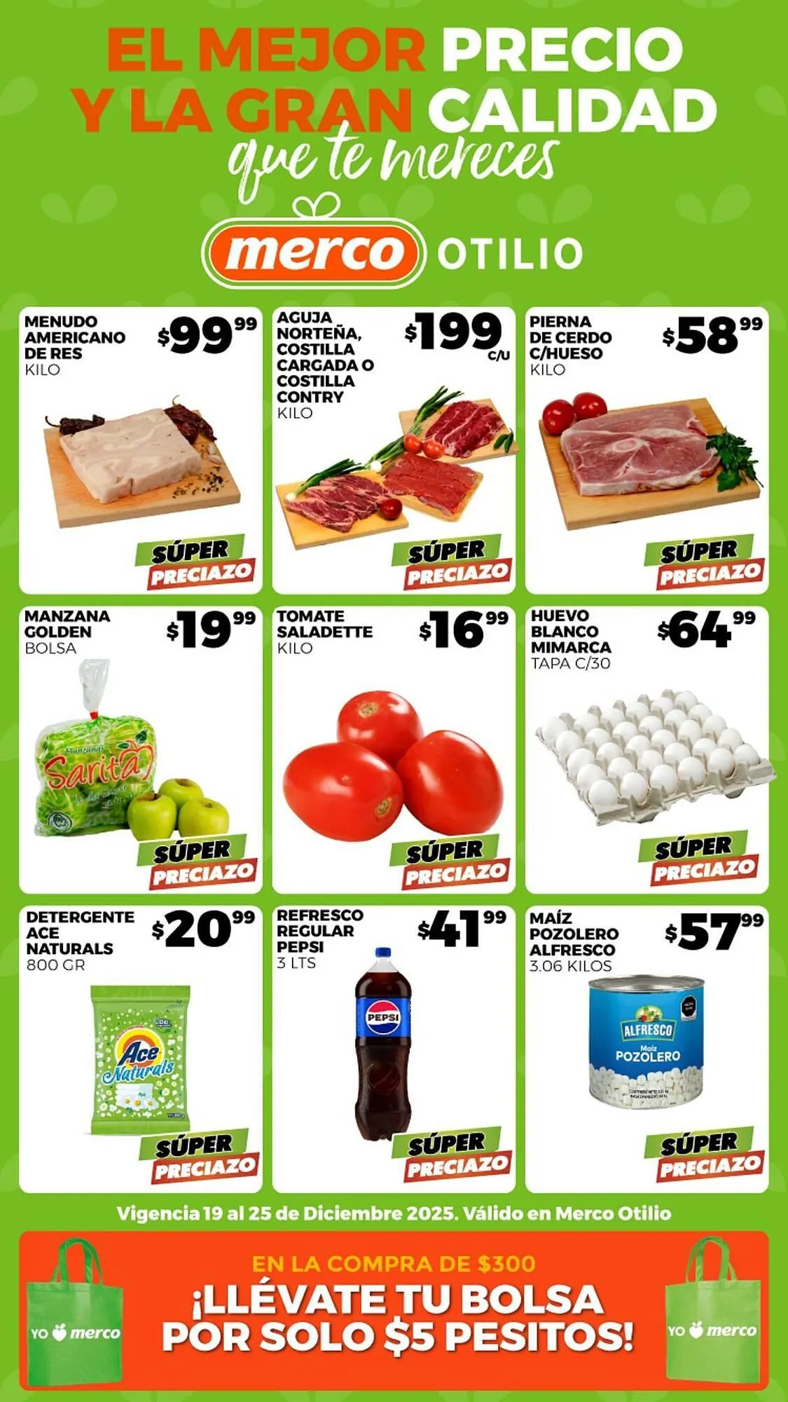 Catálogo de Folleto Merco 19 de diciembre al 25 de diciembre 2025 - Pagina 1