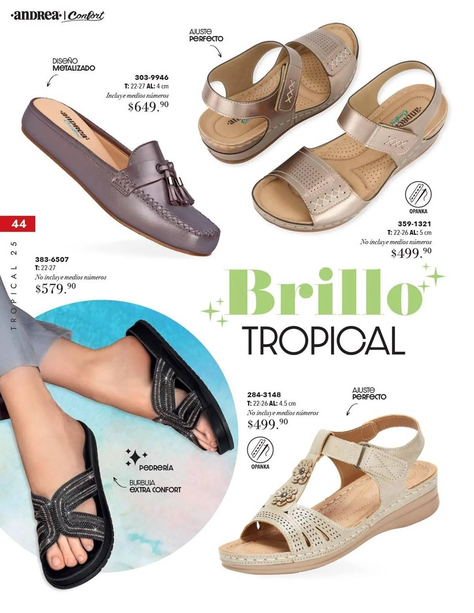 Catálogo de Catálogo Andrea 1 de septiembre al 31 de diciembre 2025 - Pagina 44