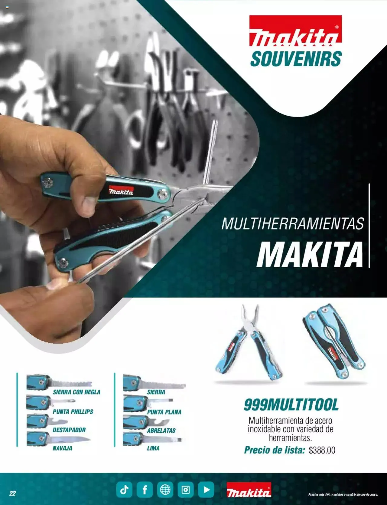 Catálogo de Makita catálogo publicidad 22 de marzo al 31 de diciembre 2023 - Pagina 22