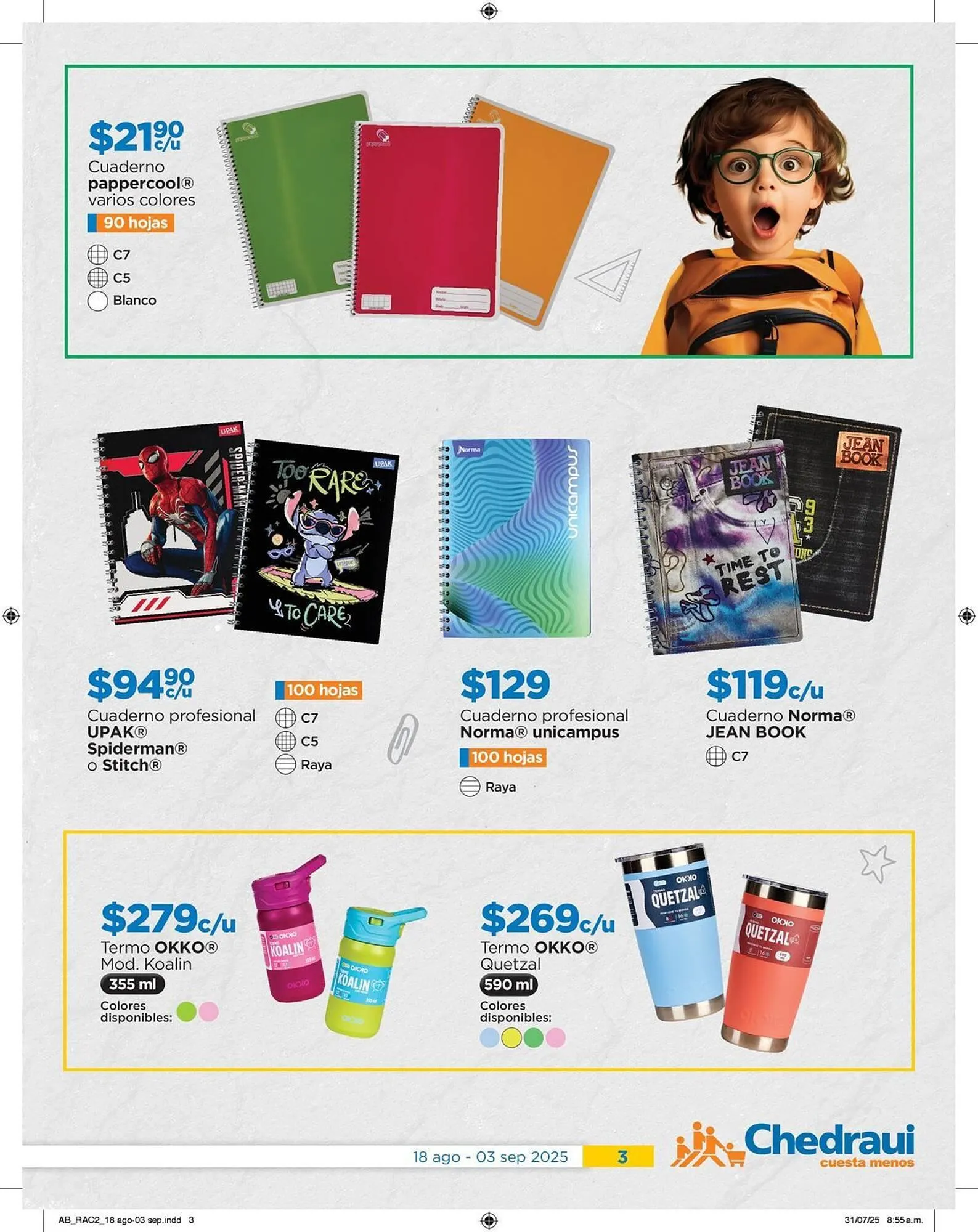 Catálogo de Catálogo Chedraui 19 de agosto al 3 de septiembre 2025 - Pagina 3